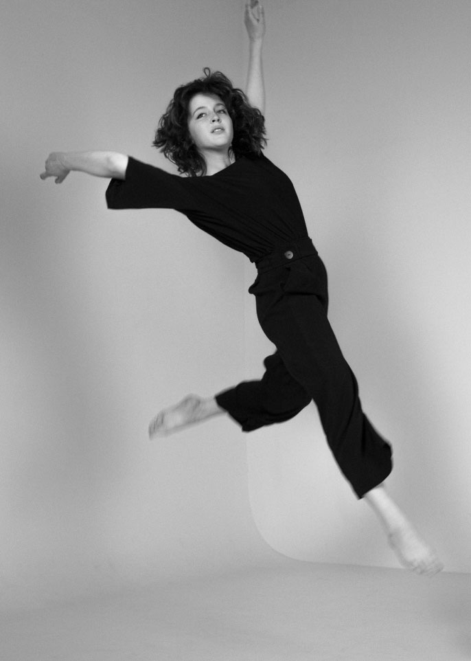 Woman Wearing Black Dancing Woman Wearing Black Dancing